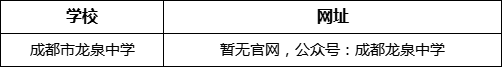 成都市龍泉中學(xué)網(wǎng)址是什么？
