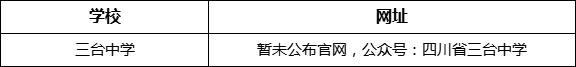 綿陽市三臺中學網(wǎng)址是什么？