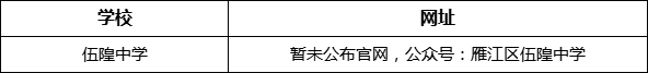 資陽(yáng)市伍隍中學(xué)網(wǎng)址是什么？