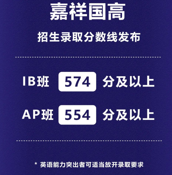 2023年成都市錦江區(qū)嘉祥外國語高級(jí)中學(xué)國際部招生條件是