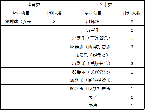 成都西北中學2019年藝體特長生招生計劃公告