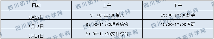 2020年眉山中考時(shí)間是多久，會改變嗎？