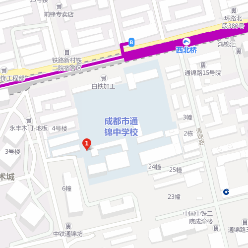 成都通錦中學地址在哪里？